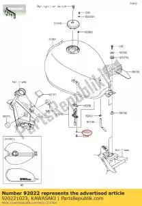 Kawasaki 920221023 podk?adka 5,2x10x1,5 - Dół