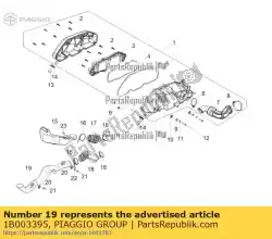 Tutaj możesz zamówić rura ss? Ca od Piaggio Group , z numerem części 1B003395: