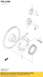 Here you can order the pin from Suzuki, with part number 0920210008: