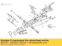 864397, Piaggio Group, arbusto derbi cross city senda 125 2006 2007 2010, Novo