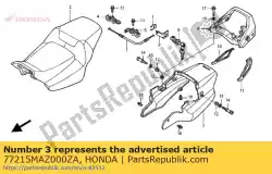 Qui puoi ordinare imposta illust * tipo1 * da Honda , con numero parte 77215MAZ000ZA:
