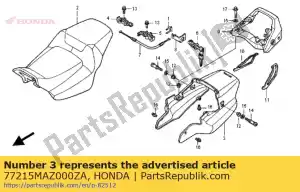 Honda 77215MAZ000ZA imposta illust * tipo1 * - Il fondo