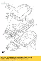 9222114FA2, Suzuki, scatola, casco n. 2 suzuki an 250 400 2005 2006, Nuovo