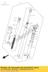 Ici, vous pouvez commander le machine à laver auprès de Suzuki , avec le numéro de pièce 5117201D00: