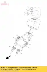 Qui puoi ordinare serbatoio carburante comp. Da Yamaha , con numero parte 5RWF41100000: