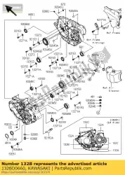 Tutaj możesz zamówić ko? Nierzowe-ma? E wspólne od Kawasaki , z numerem części 132BD0660:
