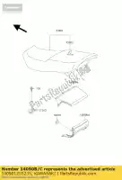 140901255235, Kawasaki, copertura, coda, lwr, c.t.bl kawasaki zzr  e zzr600 600 , Nuovo