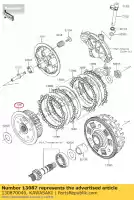 130870046, Kawasaki, moyeu-embrayage er650c9f kawasaki  er-6f er-6n kle klz vulcan 650 1000 2009 2010 2011 2012 2013 2014 2015 2016 2017 2018 2019 2020 2021, Nouveau