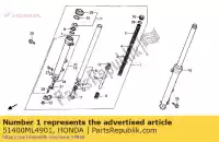 51400ML4901, Honda, brak opisu w tej chwili honda cb 450 1988, Nowy