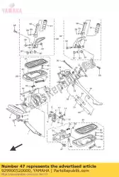 Tutaj możesz zamówić ybs66-5 podk? Adka, g? Adka od Yamaha , z numerem części 929900520000: