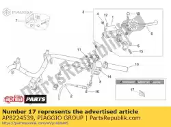 Ici, vous pouvez commander le couverture auprès de Piaggio Group , avec le numéro de pièce AP8224539: