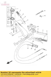 yamaha 1UY262590000 collar - Bottom side