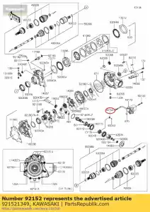 Kawasaki 921521349 ko?nierz - Dół