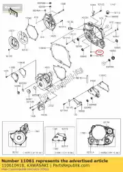 Here you can order the gasket,8. 2x14x1. 0 klx250h7f from Kawasaki, with part number 110610418: