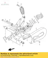 6131043F00, Suzuki, cadena de caja suzuki lt a50 quadmaster quadsport 50 , Nuevo