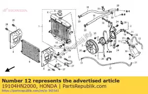 honda 19104HN2000 nenhuma descrição disponível no momento - Lado inferior