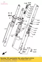 4V423190L000, Yamaha, Soupape d'air comp. yamaha xt 350 600 1986 1987 1988 1991 1992, Nouveau