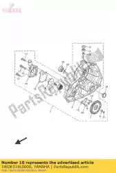 Aquí puede pedir alfiler, recto de Yamaha , con el número de pieza 1WDE319L0000: