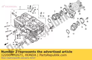 honda 12200MM2671 nenhuma descrição disponível no momento - Lado inferior