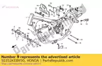 50352KEB950, Honda, plaat, elektrisch honda ca rebel  ca125 125 , Nieuw