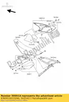 K360010033266, Suzuki, dekselzijde, rechts suzuki rm z250 250 , Nieuw