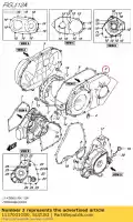 1137031G00, Suzuki, deksel, v snaar suzuki  lt a 700 750 2005 2006 2007 2008 2009 2010 2011 2012 2014 2015 2016 2017 2018 2019, Nieuw