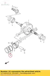 Ici, vous pouvez commander le aucune description disponible pour le moment auprès de Suzuki , avec le numéro de pièce 1214003H10: