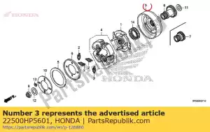 Honda 22500HP5601 outer comp., clutch - Bottom side