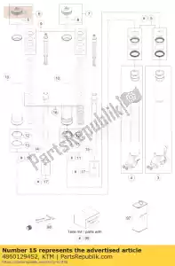 ktm 48601294S2 cardridge kit cpl. l/s - Bottom side