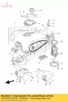 3S9F42451000, Yamaha, grafica, serbatoio carburante 2 yamaha yb 125 2008, Nuovo