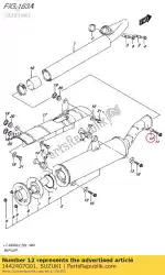 Qui puoi ordinare distanziatore da Suzuki , con numero parte 1442407G01: