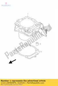 suzuki 1121128H000F0 cylindre - La partie au fond