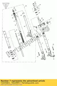 triumph T2045861 r damper comp - Bottom side