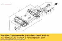 33702MBZG00, Honda, lente comp., luz traseira honda cb 600 2002, Novo