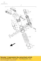 6210036FK0YKS, Suzuki, Assorbitore assy, ??r suzuki rm  rm125 125 , Nuovo