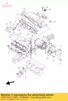 5JW144211000, Yamaha, caso, filtro de ar 2 yamaha fjr 1300 2001 2002 2003 2004 2005 2006 2007 2008 2009 2010 2011, Novo