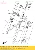 931103302300, Yamaha, joint d'huile (1gl) yamaha lc 1gl spain 261gl-352s1 tzr 125 1986 1990 1991 1992, Nouveau