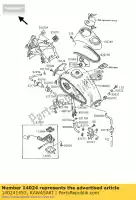 140241453, Kawasaki, os?ona, zbiornik paliwa, fr kawasaki vn15  c se b a vn vulcan classic 15 1500 , Nowy