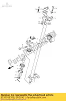 015001035B, Suzuki, Tornillo suzuki gs gsx lt a lt z 400 450 500 550 700 750 850 1985 1986 1987 1988 2005 2006 2007 2008 2009 2010 2011 2012 2014, Nuevo