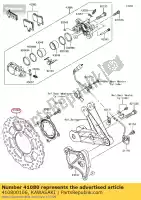 410800106, Kawasaki, disco, rr zg1400a8f kawasaki  gtr tr 1400 2008 2009 2010 2011 2012 2013 2014 2015 2016 2017, Nuevo