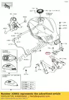 320520718, Kawasaki, support-réservoir, rr ex300adf kawasaki  ninja z 300 2013 2014 2015 2016 2017, Nouveau