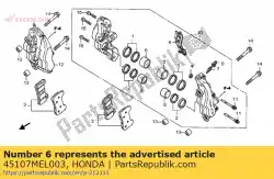 Here you can order the piston(32) from Honda, with part number 45107MEL003: