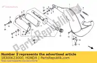 18300KZ3000, Honda, comp. câmara, exp honda cr  r crm mk i cr250r 250 , Novo