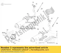 1A007654, Piaggio Group, coletor de exaustão gilera piaggio fuoco mp mp3 zapm860x, zapta10w zapm86100, zapm86101 zapta10x zapta1200 zapta1200, zapta1201 zapta1202 zapta1202, zapta1204 400 500 2007 2008 2009 2010 2011 2013 2014 2015 2016 2017 2018 2019 2020 2021 2022, Novo