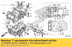 Aqui você pode pedir o parafuso, vedação, 20 mm em Honda , com o número da peça 12208PR3000: