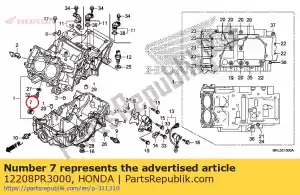 Honda 12208PR3000 parafuso, vedação, 20 mm - Lado inferior