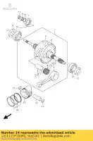 1211121F100F0, Suzuki, piston suzuki uh burgman g  a uh125 uh125a 125 , Nouveau