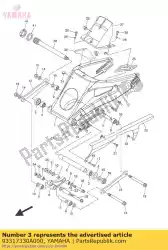 Tutaj możesz zamówić ? O? Ysko od Yamaha , z numerem części 93317330A000: