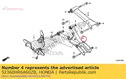 Tutaj możesz zamówić zespó? Ramienia, l. Rr. Ni? Szy *typ1* od Honda , z numerem części 52360HR6A60ZB: