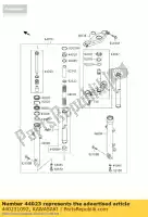 440231092, Kawasaki, cilindro-comp-garfo ex500-d1 kawasaki gpz 500 1994 1995 1996 1997 1998 1999 2000 2002 2003, Novo